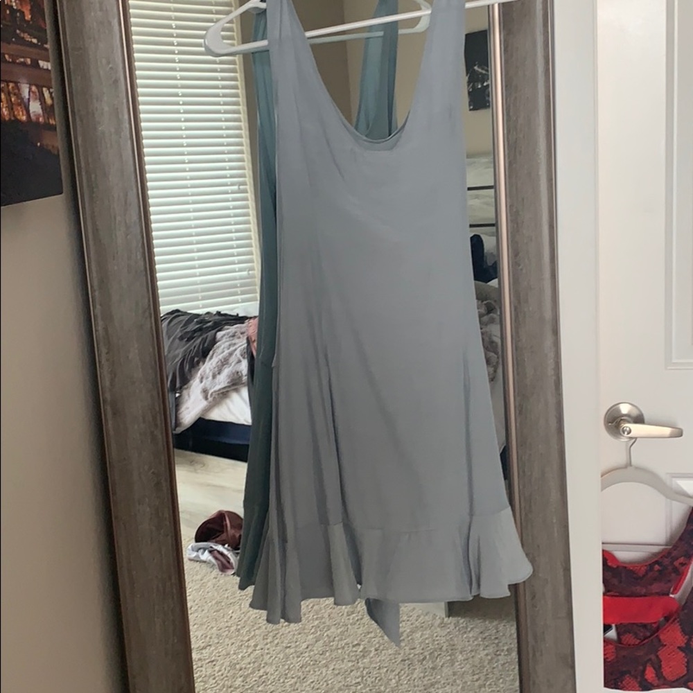 Light blue dress